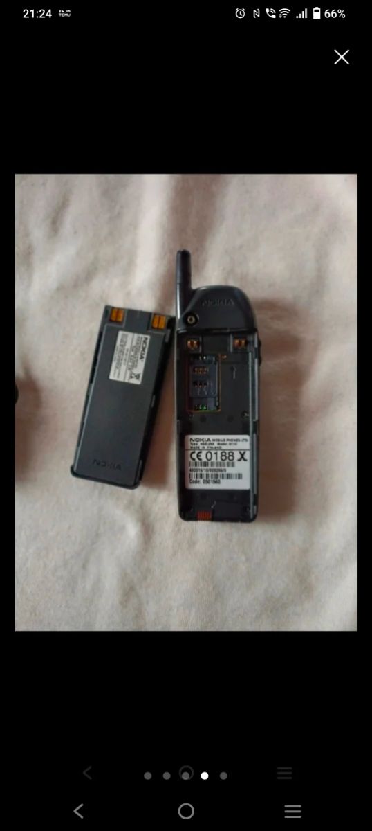 Nokia 6110 nero con carica batterie