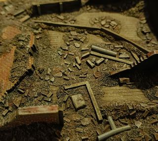 Rovine Stalingrado Poliresina 15x15