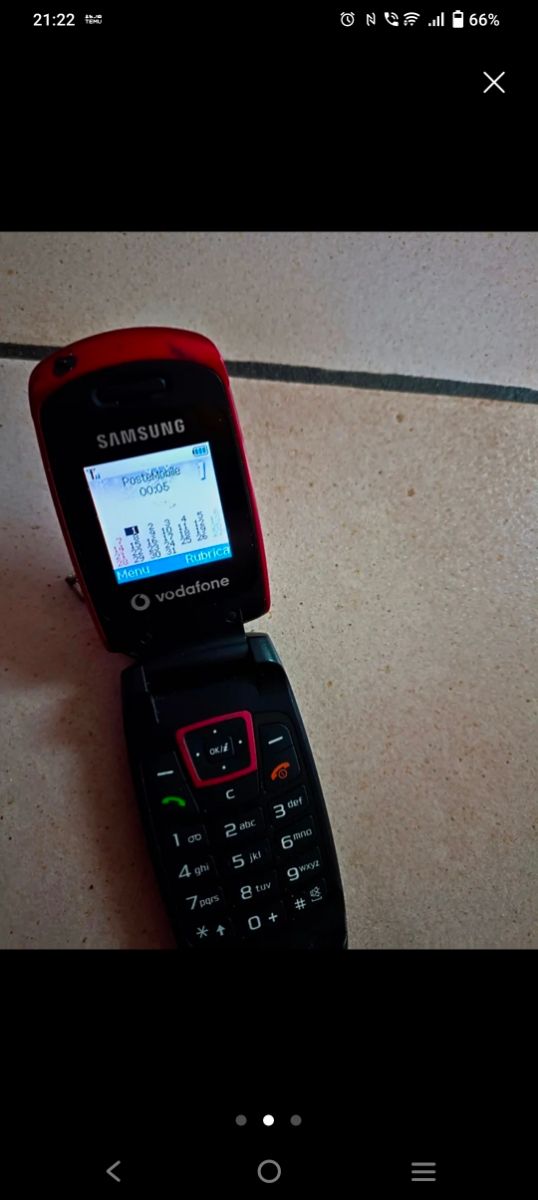 Cellulare Samsung SGH-C260 Rosso