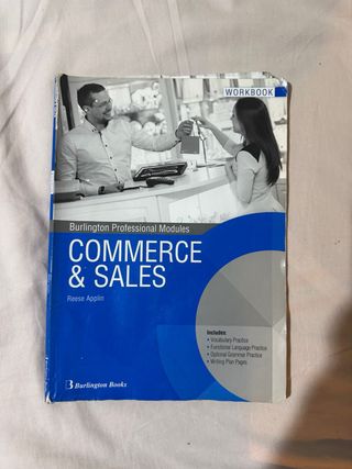 Commerce & Sales Workbook