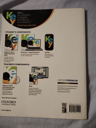 Key to Bachillerato 1. Workbook