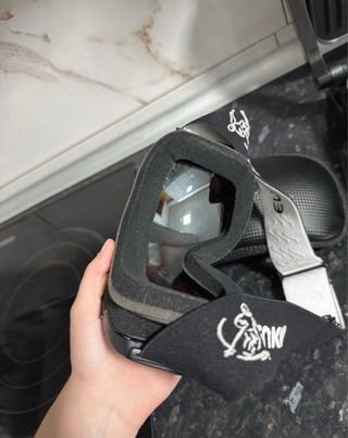 Gafas de esquí con funda