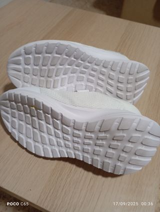 Zapatillas Adidas Blancas Velcro Niños