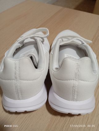Zapatillas Adidas Blancas Velcro Niños
