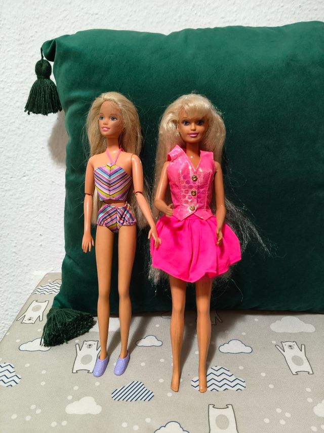 Lote de 2 Barbies antiguas