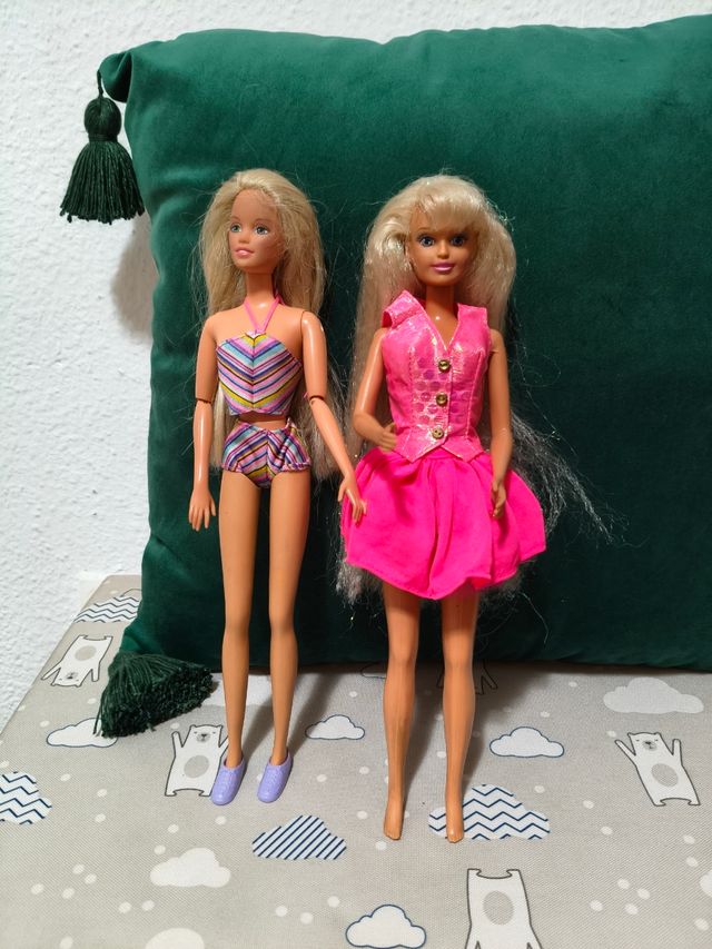 Lote de 2 Barbies antiguas
