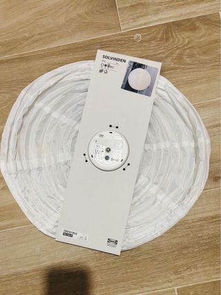 Lámpara Solar Solvinden IKEA Blanca Papel