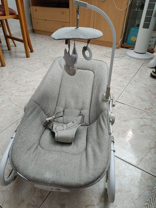 Mecedora Kinderkraft  para bebé gris