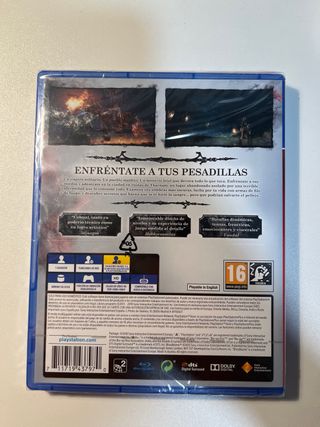 PS4 Bloodborne Juego de Acción y Aventura