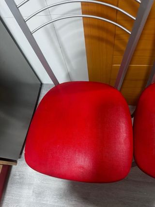 Mesa extensible cocina + 2 sillas