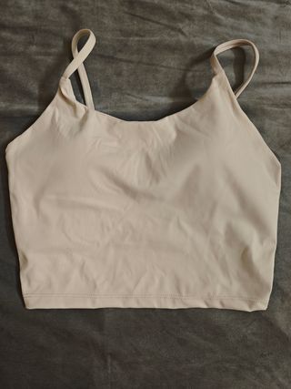 Sujetador deportivo Lululemon beige