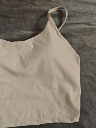 Sujetador deportivo Lululemon beige