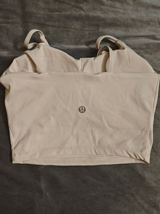 Sujetador deportivo Lululemon beige
