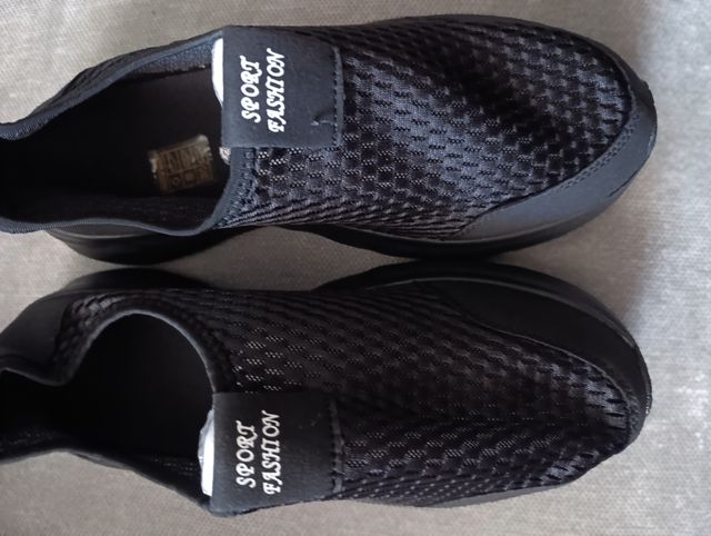 Playeras deportivas SPORT FASHION negras