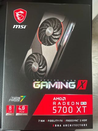 MSI RX 5700 XT 8GB Gaming Tarjeta Gráfica