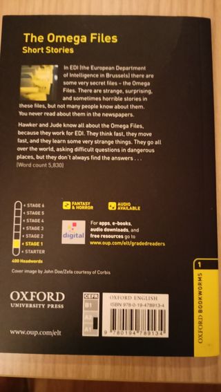 Oxford Bookworms Library: The Omega Files DS Sh...