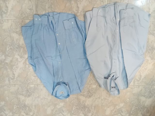 Lote 2 Camisas Niño Talla 12 Bus Stop y Domby