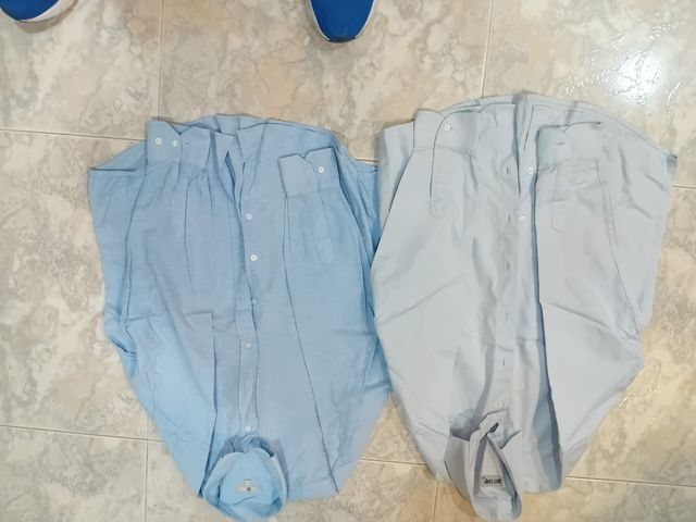 Lote 2 Camisas Niño Talla 12 Bus Stop y Domby