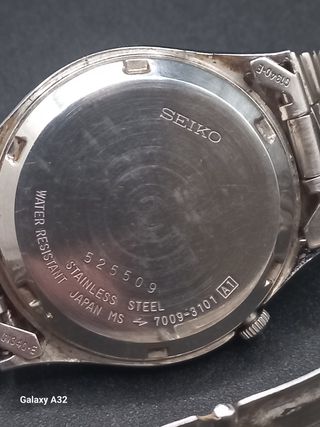 Reloj Seiko Automático Negro