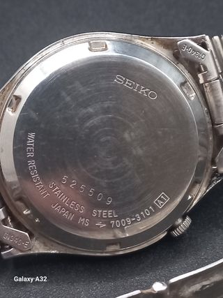 Reloj Seiko Automático Negro