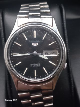 Reloj Seiko Automático Negro