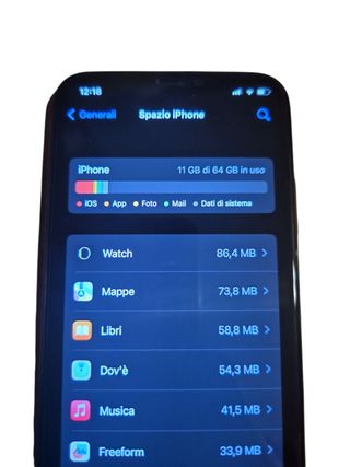 iPhone X 64GB Nero