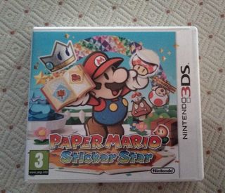 Paper Mario Sticker Star Nintendo 3DS RPG
