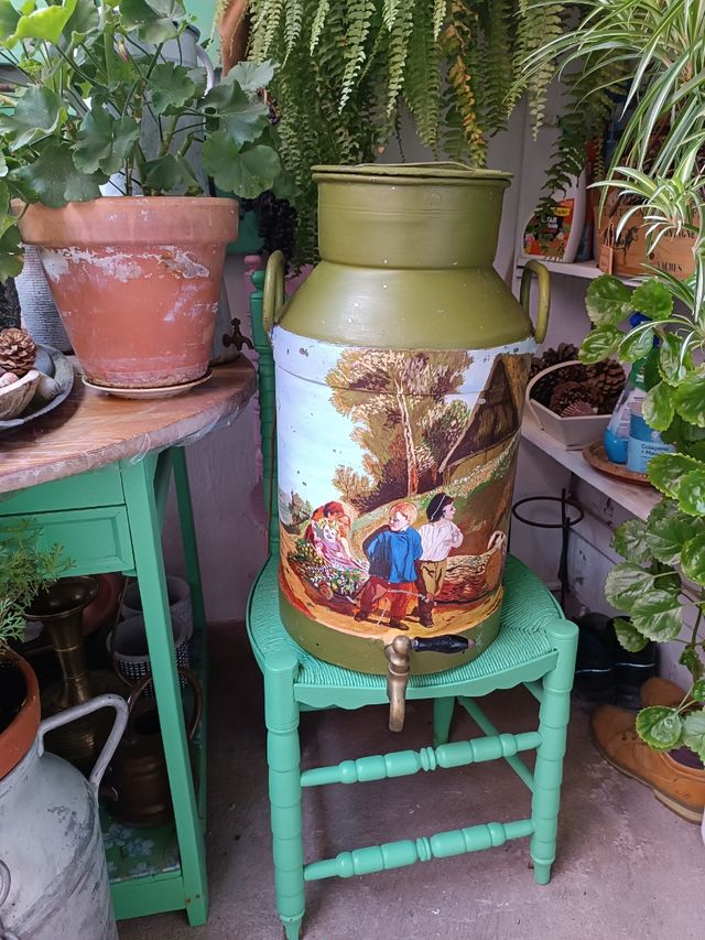 Cántara holandesa antigua 
Grande 57 diámetro 31