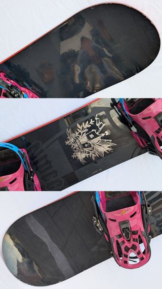 Tabla Snowboard 158 Wide Fijaciones - Nidecker