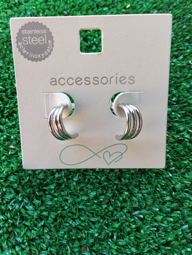 Pendientes Aro Acero Inoxidable