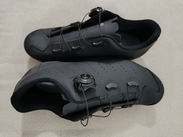 Zapatillas Ciclismo Carretera Negras