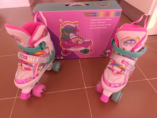 Patines 4-PEJIJAR ajustables unicornio