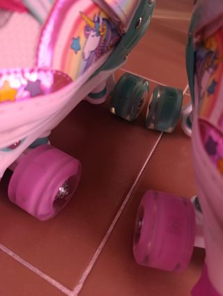 Patines 4-PEJIJAR ajustables unicornio