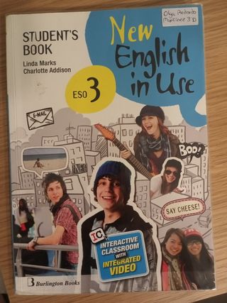 New English in Use ESO 3 Student's Book