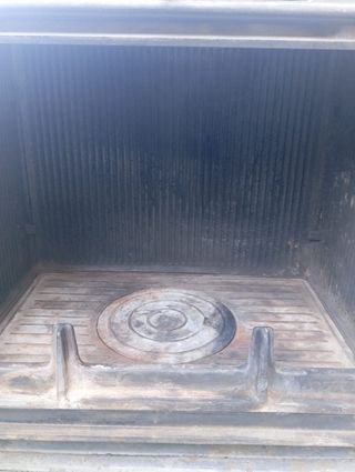 Chimenea de fundición encastrable