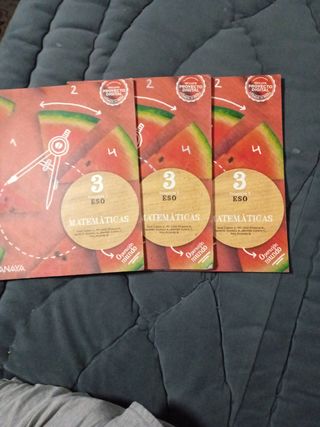 3 Trimestre (los tres) eso Matemáticas 