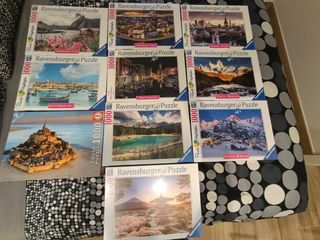 Lote 10 Puzzles ravensburger