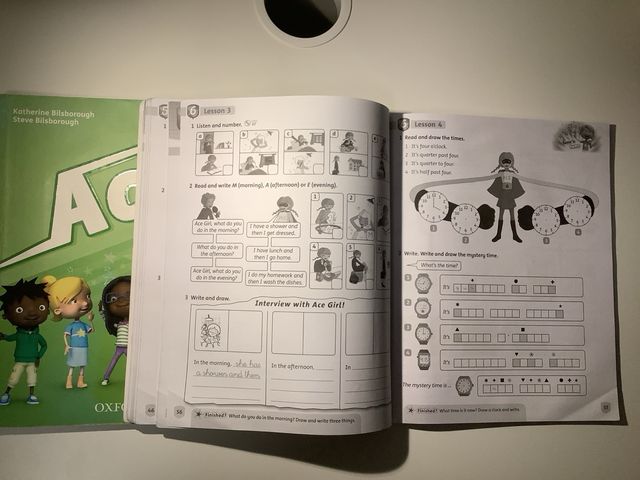 Ace! 3. Class Book and Songs CD Pack