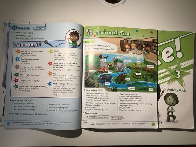 Ace! 3. Class Book and Songs CD Pack