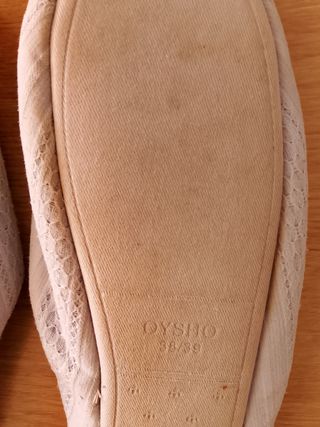 Zapatillas Oysho rosas talla 38.5