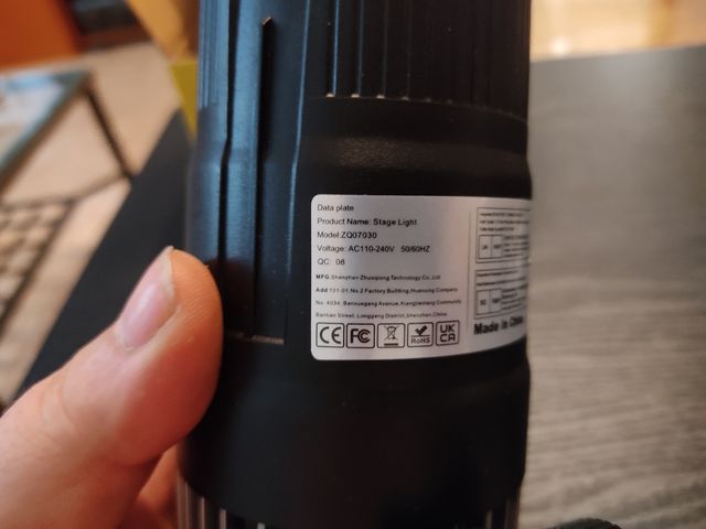 Luz Proyector LED DJ