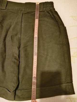 Bermudas verdes para chica o niña