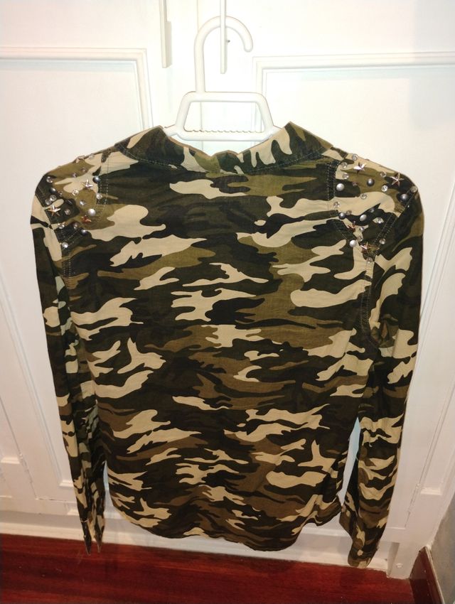 Camisa TT.STUDIO Talla S Camuflaje
