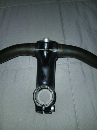 Manillar negro + Potencia