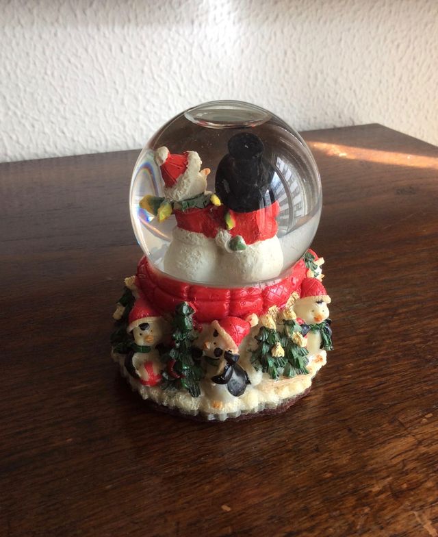 Bola de Nieve Navideña  - Muñecos de Nieve