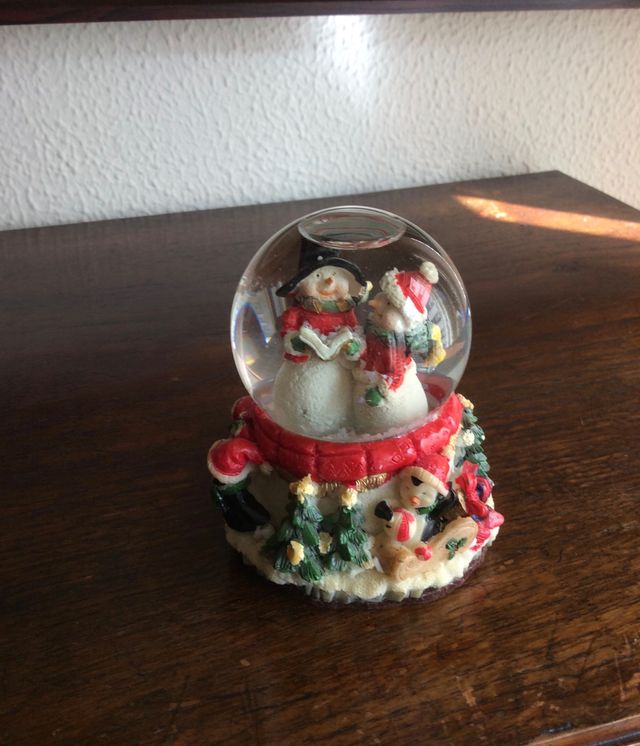 Bola de Nieve Navideña  - Muñecos de Nieve