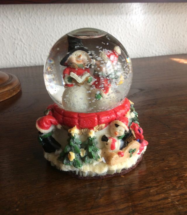 Bola de Nieve Navideña  - Muñecos de Nieve