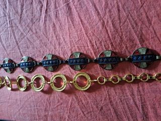 Cinture nere e dorate