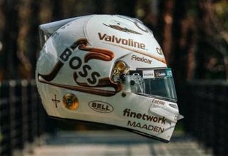 Spoiler trasero Mini casco 1/2 Alonso 2025