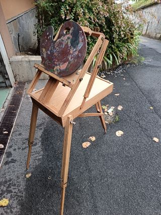 Caballete de Pintura de Madera